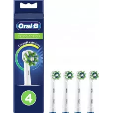 Końcówki Oral-B Cross Action Clean Maximiser EB50RB białe 4 szt.