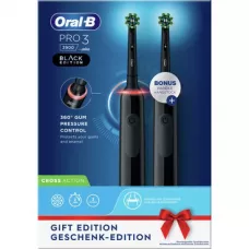 Zestaw szczoteczek Braun OralB Pro 3 3900 Black Edition