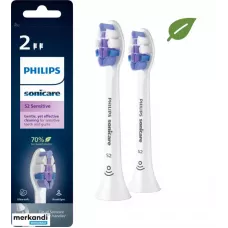 Końcówki Philips Sonicare S2 Sensitive HX6052/10 białe 2 szt.