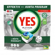 Yes 26szt Platinum all in one kapsułki do zmywarki