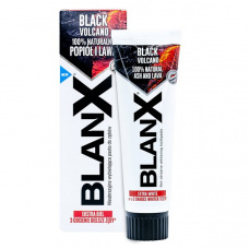 Blanx Black Volcano Czarna pasta wybielająca z pyłem i lawą wulkaniczną, 75 ml