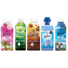 Lenor 525ml SUPER ZESTAW 5 sztuk MIX IMPORT WŁOCHY