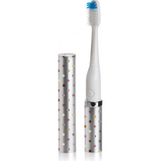 Szczoteczka soniczna Violife SlimSonic – na baterie - SILVER DOTS