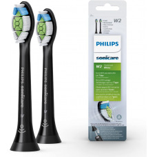 Końcówki Philips  Sonicare W2 Optimal White HX6062/13 kolor czarny (2szt)