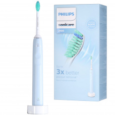 Szczoteczka Soniczna Philips 2100 HX3651/12 niebieska + 4 końcówki gratis