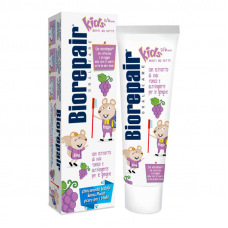 Biorepair Kids - pasta dla dzieci od 0 do 6 lat bez fluoru winogrono 50ml