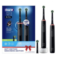 Zestaw OralB PRO 3 3900 Black + Black z 3 końcówkami