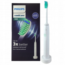 Szczoteczka Philips Sonicare 1100 HX3641/11 biała + 4 końcówki gratis