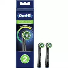 Końcówki Oral-B Cross Action Clean Maximiser  EB50 czarne 2 szt.