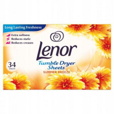 Lenor Chusteczki Zapachowe Do Suszarki 34 szt Summer Breeze