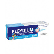 ELGYDIUM Junior pasta do zębów dla dzieci o smaku gumy do żucia 7-12 lat 50ml