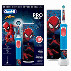 Szczoteczka Braun Oral-B PRO KIDS 3+ Spiderman z etui podróżnym