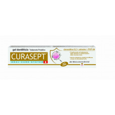 Curasept Pasta do zębów z  chlorheksydyną  0.2 w żelu + colostrum  + PVP-VA 75 ml