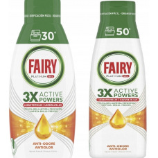 Fairy Platinum Anti-Odore Żel do Zmywarek 80myć 1600ml Świeża Cytryna