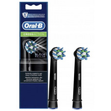 Końcówki Oral-B Cross Action Black Edition EB50 czarne 2 szt.