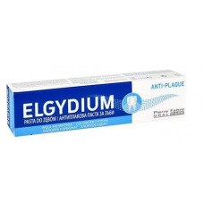 ELGYDIUM Anti-Plaque antybakteryjna pasta do zębów z chlorheksydyną 75ml