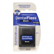 ELGYDIUM Dental Floss Black czarna nić dentystyczna 50m