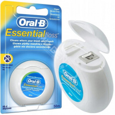 Oral B Essential Floss - woskowana nić dentystyczna 50 m