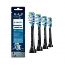 Końcówki Philips C3 Premium Plaque Defence HX9044/33 czarne 4 szt.