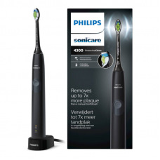 Szczoteczka Philips Sonicare 4300 Protective Clean HX 6800/44  czarna + 4 końcówki gratis